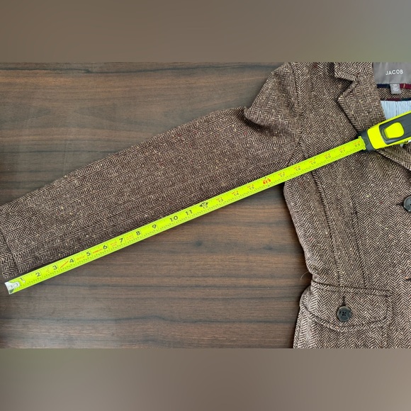 Vintage Look - Jacob: Brown Herringbone Blazer - Picture 11 of 11